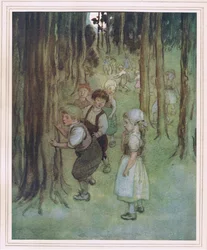 Kinder würden sich heranschleichen, um sie zu sehen